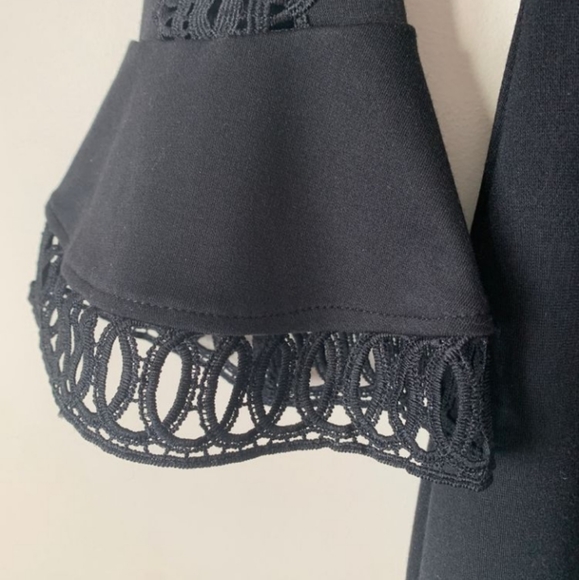 Lulu's Black Crochet Dress - Picture 6 of 11